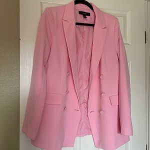 Pink blazer
